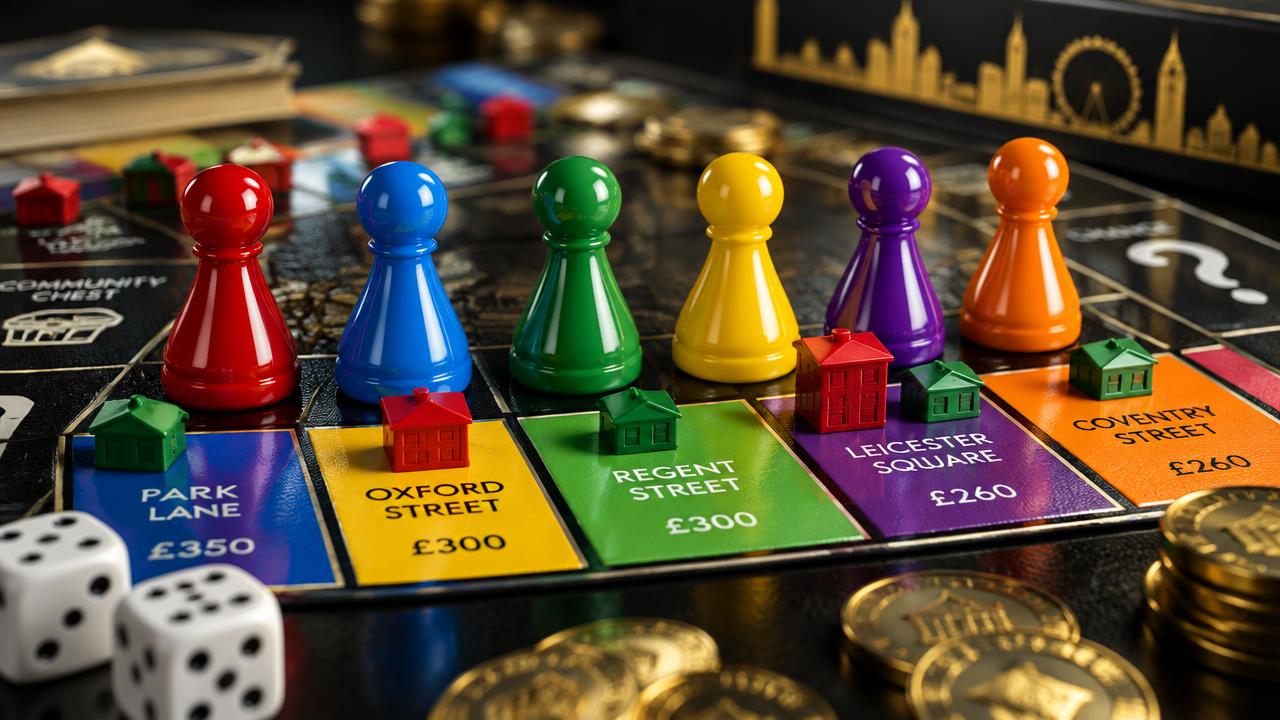 Six Kingdoms concept art: six player tokens